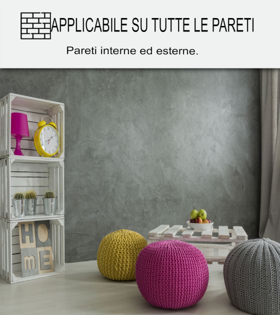 KIT BETON CIRE VOOR GROTE OPPERVLAKKEN - Speciaal Beton Cire voor Muren