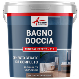 Kit microcemento marrone chiaro per bagno | Arcane Industries