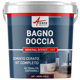 Kit microcemento viola per bagno | Arcane Industries