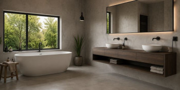 Gepolijst beton en accessoires