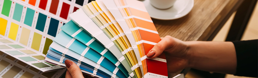 Carta de colores de pintura