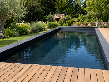Pintura negra para piscina